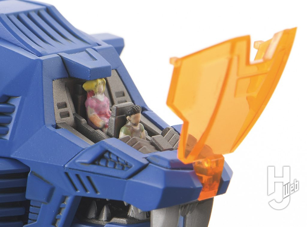 Re-ta製作「リアライズモデル シールドライガー バン仕様」バンとフィーネフィギュア