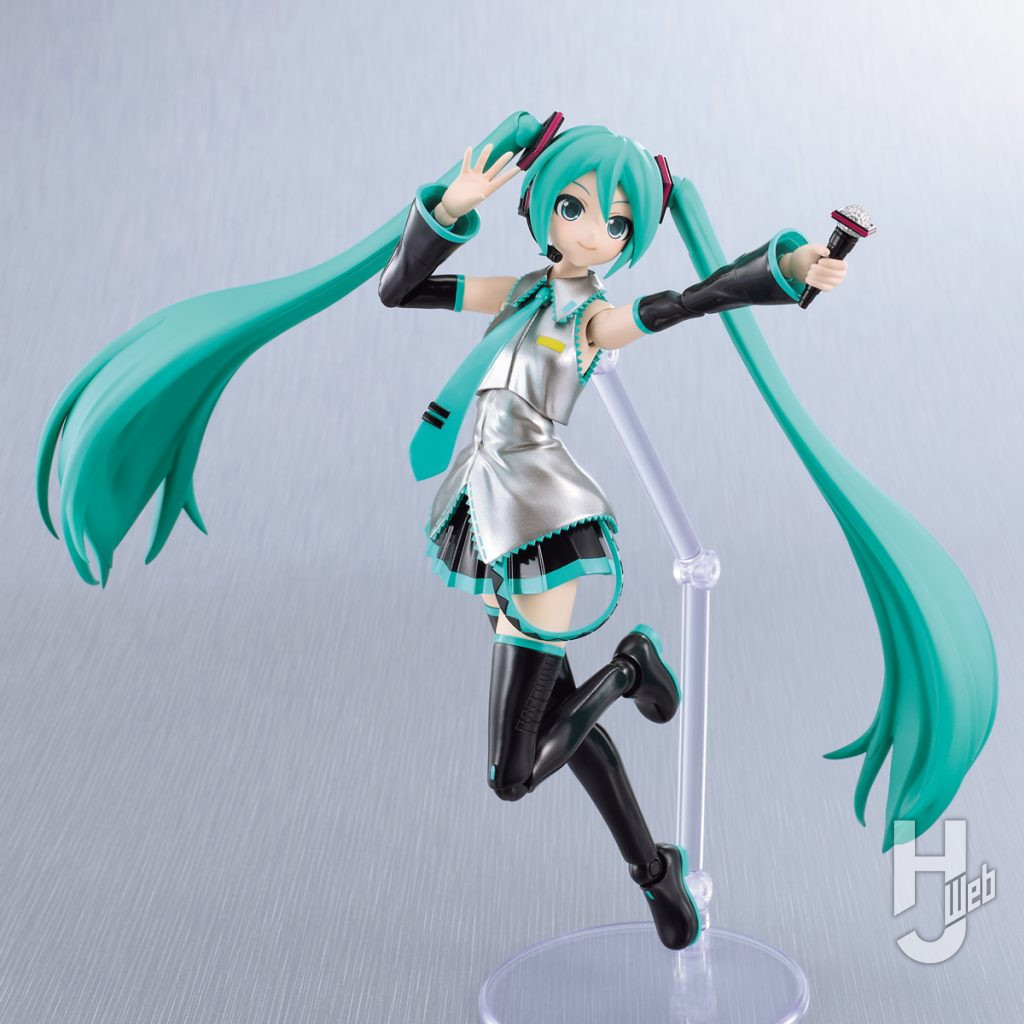 初音ミクのプラモデルの全体画像その2