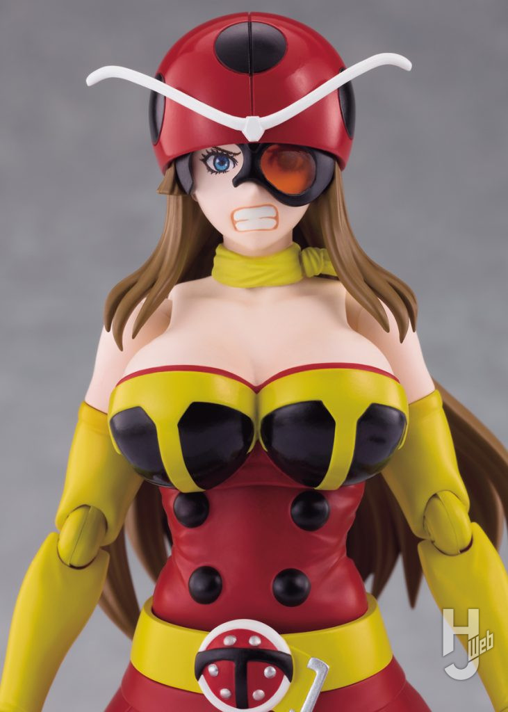 岡田ユリコの可動フィギュアのアップ画像その2