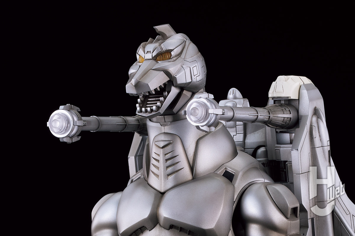 『ゴジラVSメカゴジラ』(1993)のスーパーメカゴジラがMODEROIDでプラモ化。メカゴジラとガルーダのセットで合体!「史上最強最高の対ゴジラ用戦闘マシーン」となる!
