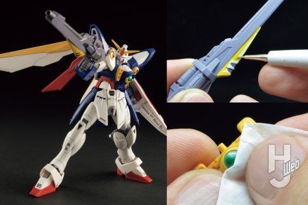 ガンプラでおススメな“部分塗装術”を解説！ガンダムマーカーや水性ホビーカラーの活用でお手軽にメカニカルな印象を与える。ガンプラ簡単製作法「EG ウイングガンダム編」【後編】