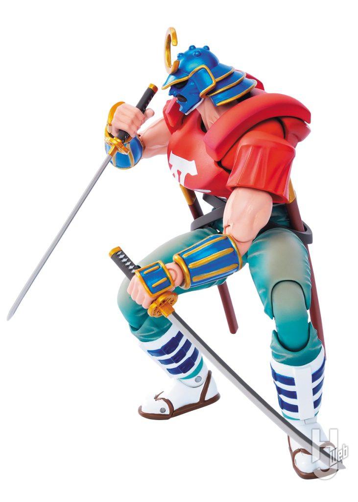 ファイナルファイトソドムの可動フィギュアの画図