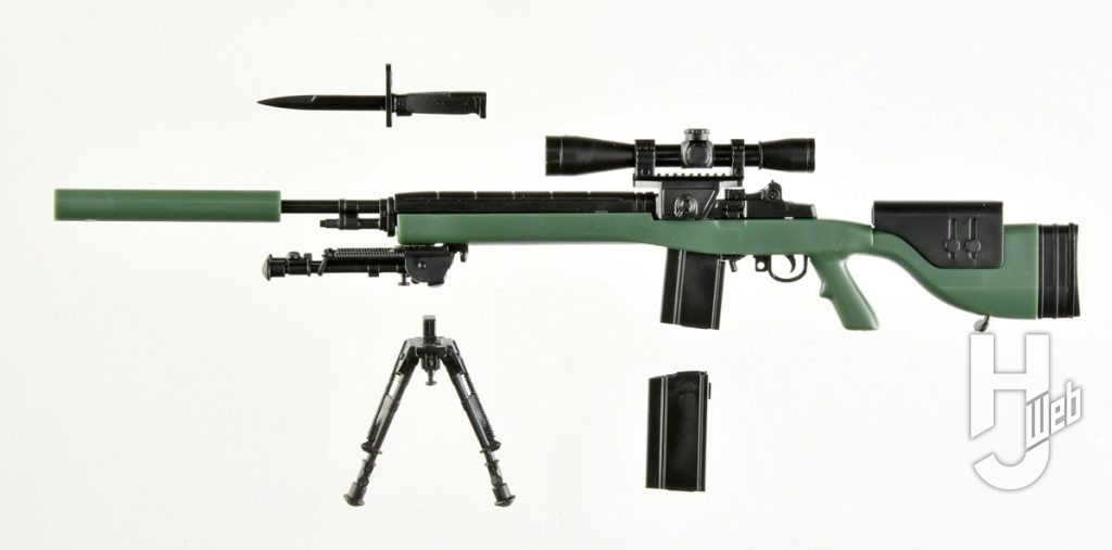 リトルアーモリー[LA119]M14DMRタイプ　セット内容