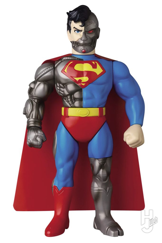CYBORG SUPERMANのソフビフィギュアの画像