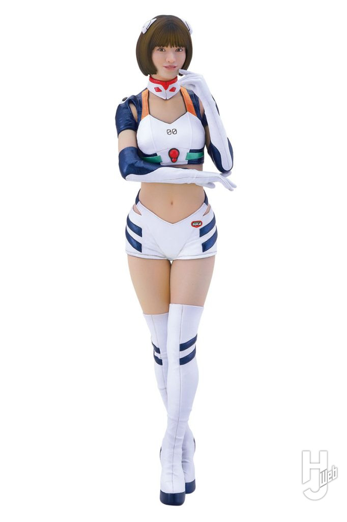12 リアルフィギュアコレクション“エヴァンゲリオンレーシング”サーキットメイト 藤白玲華/綾波レイ
