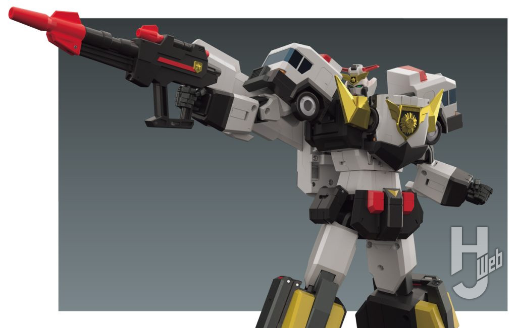 ジェイデッカーのフィギュアのアップ画像その1