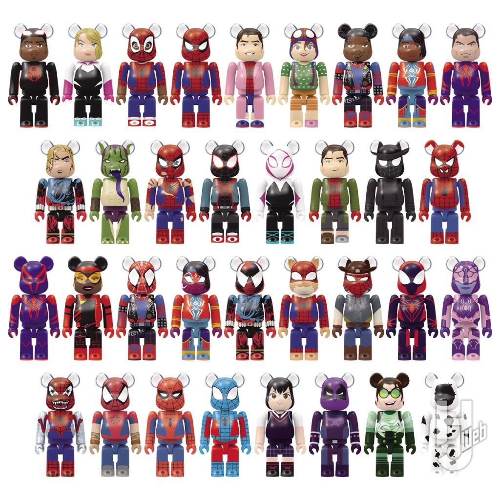 ベアブリックMAEVEL『SPIDER-MAN:SPIDER-VERSE』/Happyくじの画像その3