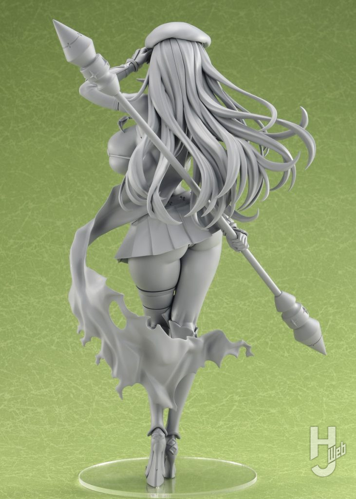 戦闘教官アレインのフィギュアの原型の画像その2