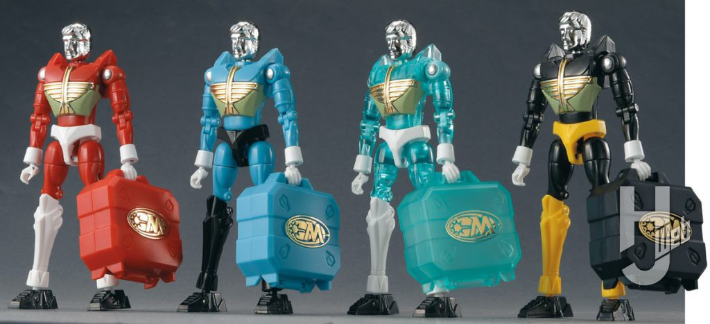 LEGACYSOUL ミクロマン コマンド1号×4種