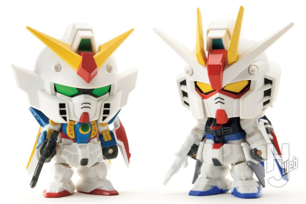 ガンダムクロス「ウイングガンダム＆ヒイロ・ユイ」と「フリーダムガンダム＆キラ・ヤマト」の画像