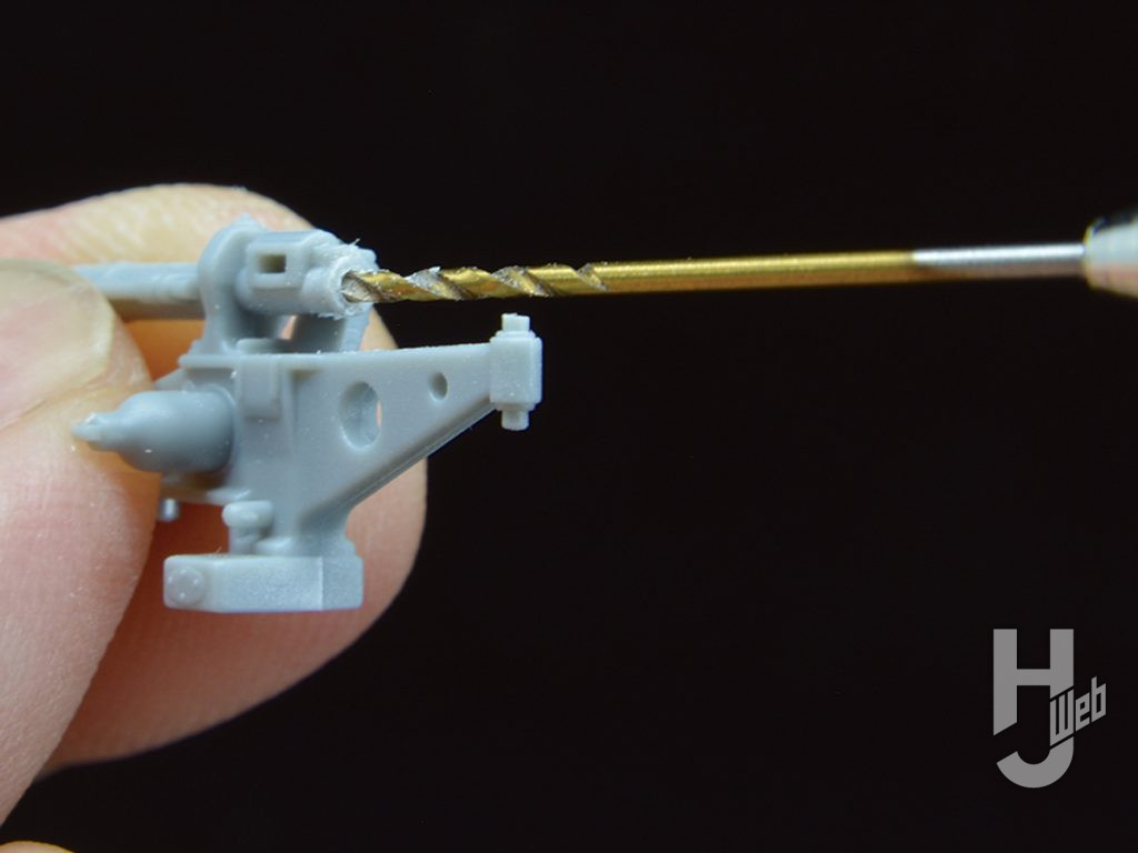 林哲平製作「フォッケウルフ Fw 190 A-3」製作途中公式アフターパーツ組み込み