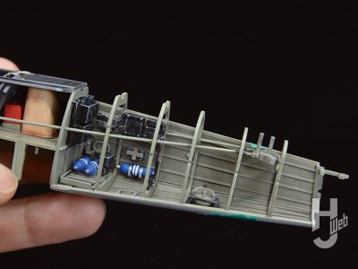林哲平製作「フォッケウルフ Fw 190 A-3」製作途中内部構造1