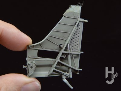 林哲平製作「フォッケウルフ Fw 190 A-3」製作途中内部構造2