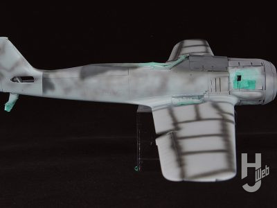 林哲平製作「フォッケウルフ Fw 190 A-3」塗装途中2