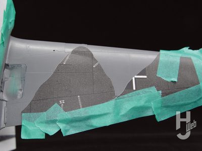 林哲平製作「フォッケウルフ Fw 190 A-3」塗装途中3