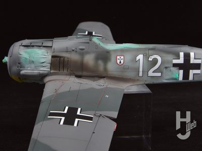 林哲平製作「フォッケウルフ Fw 190 A-3」塗装途中6