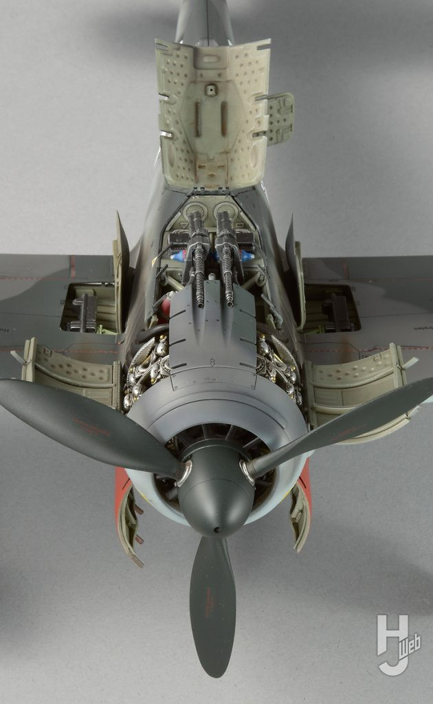 林哲平製作「フォッケウルフ Fw 190 A-3」プロペラアップ