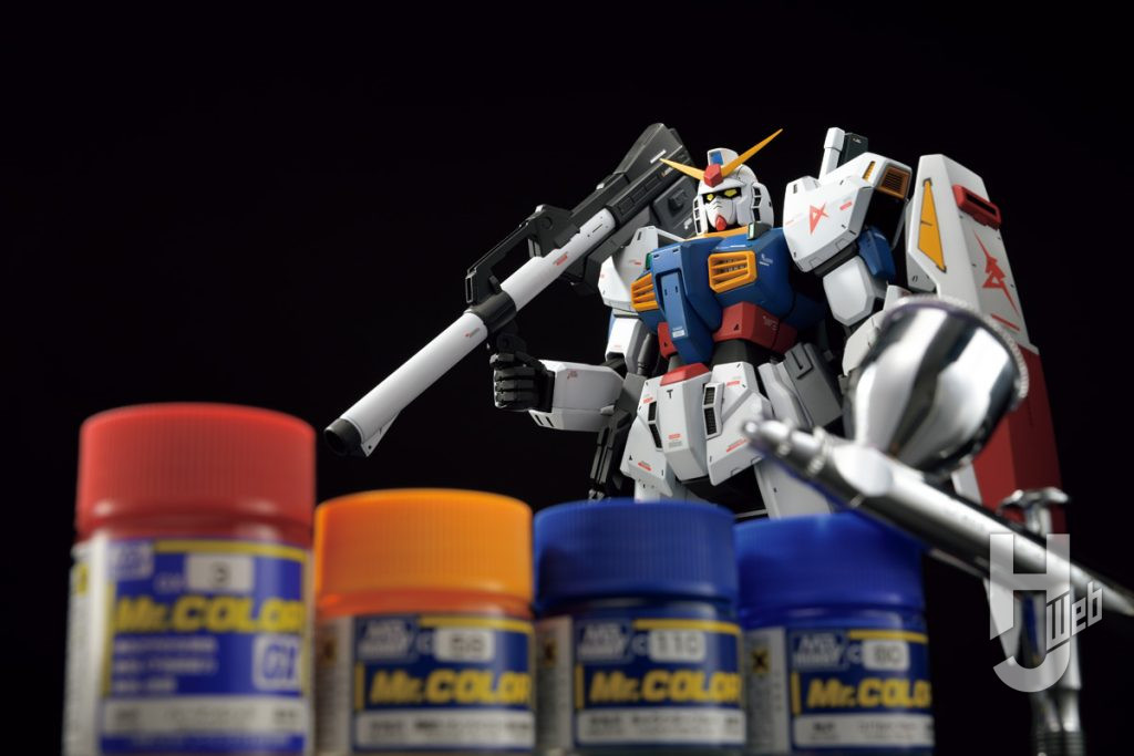 RX-178 ガンダムMk-Ⅱ アムロ・レイ●えぬせラッカー塗料の定番技法