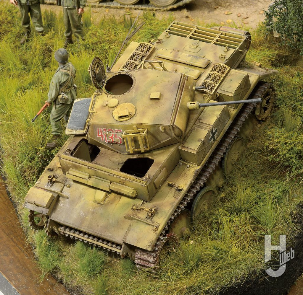 II号戦車L型ルクス　後ろ
