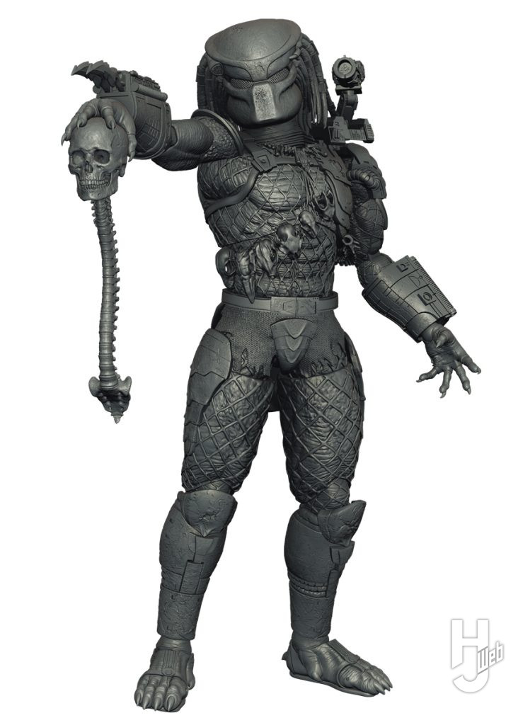 ウルフ・プレデターの可動フィギュアの画像