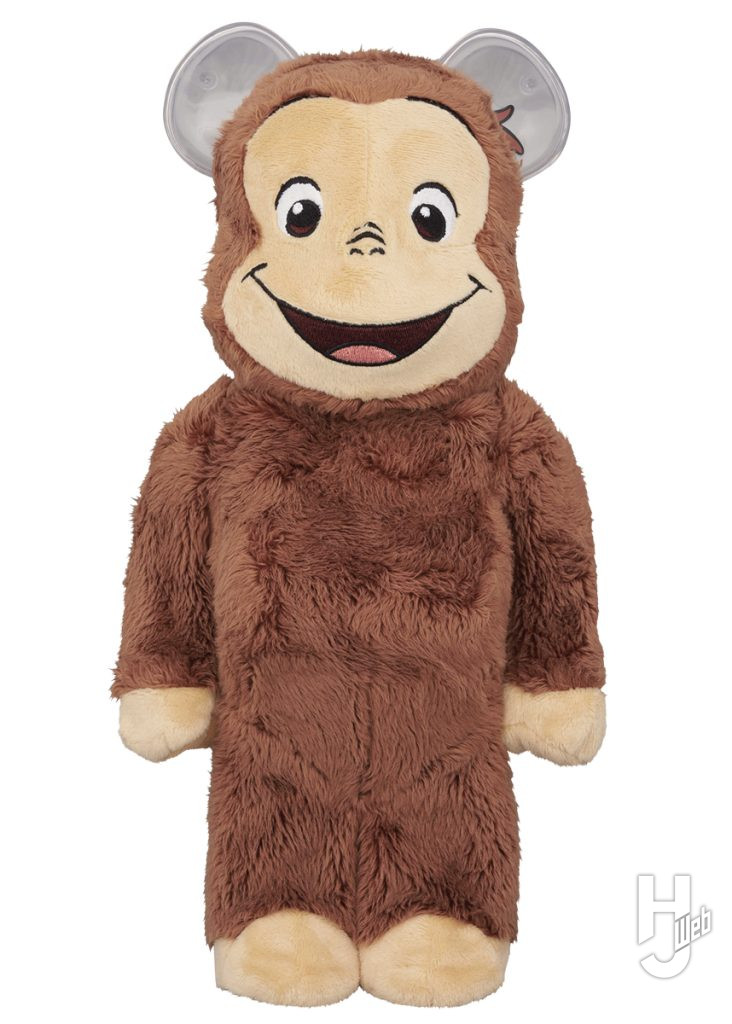 Curious GeorgeのベアブリックCOSTUME Ver.の画像