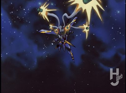 『機甲戦記ドラグナー』場面カットXFMA-09 ファルゲン