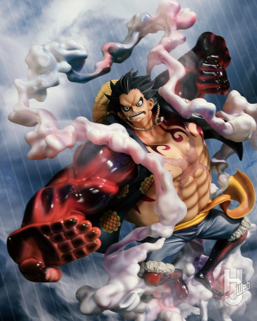 モンキー･D･ルフィ ギア〝4〟のフィギュアのメイン画像