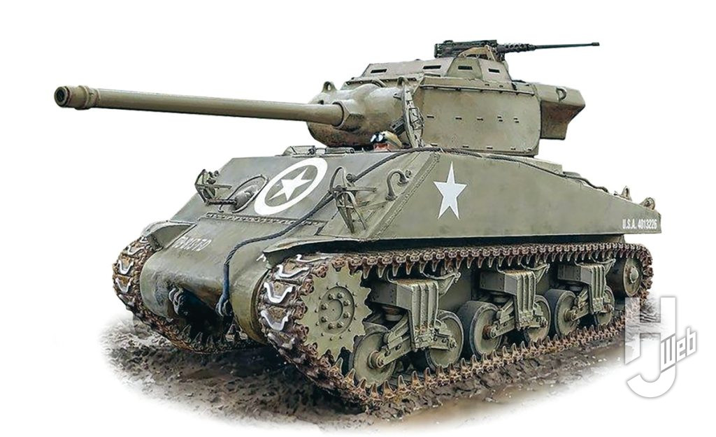 WWII アメリカ軍 M36B1 90mm 対戦車自走砲
