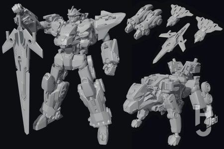 巨人（ティターン）を名前の由来にした新シリーズ「タイタノマク」が52TOYSより始動！脅威の合体変形システムとは!?