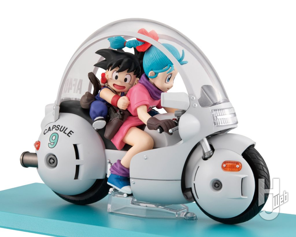 孫悟空とブルマのフィギュアの全体画像その2