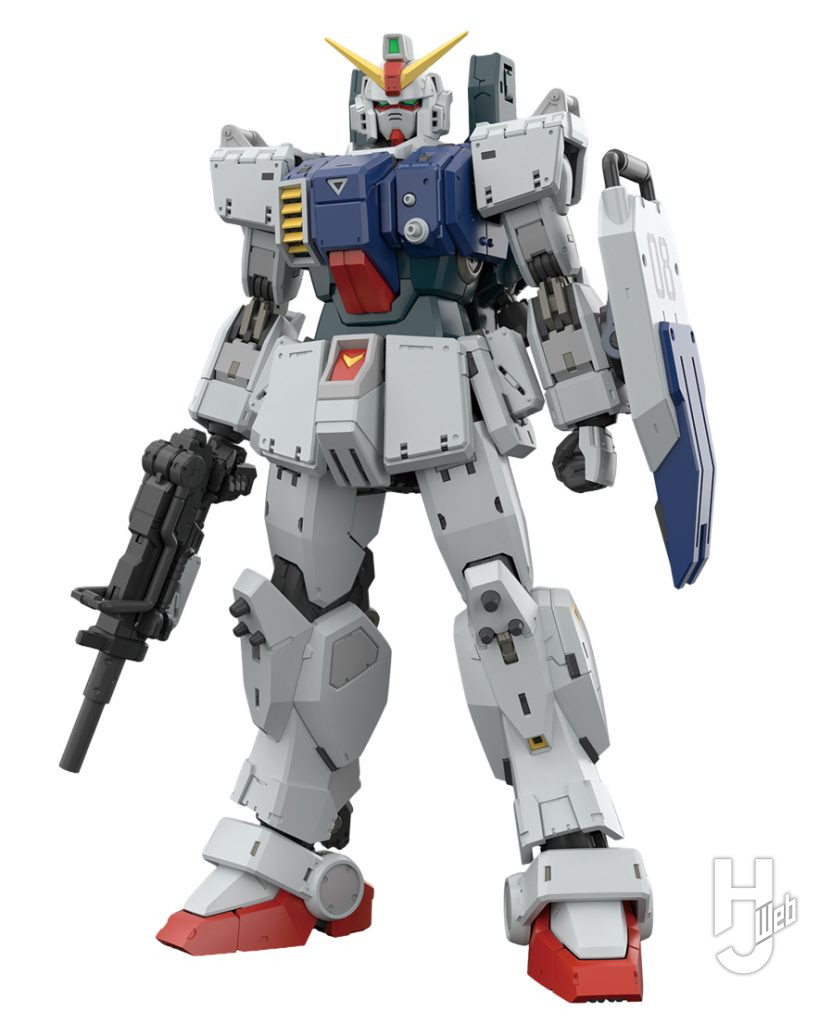 陸戦型ガンダムのプラモデルの画像