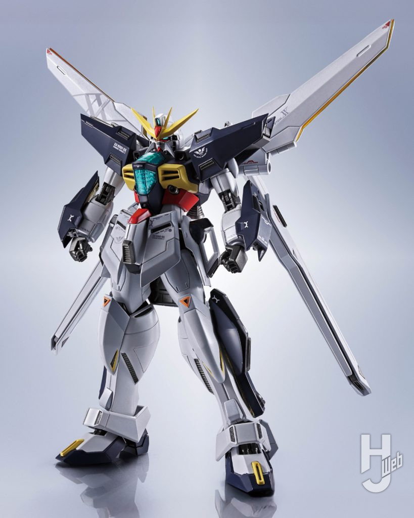 ガンダムダブルエックスの可動フィギュアの全体画像その1