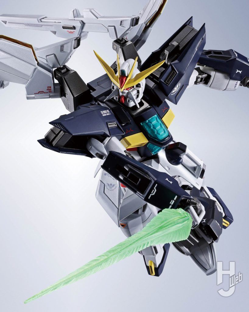 ガンダムダブルエックスの可動フィギュアの全体画像その2