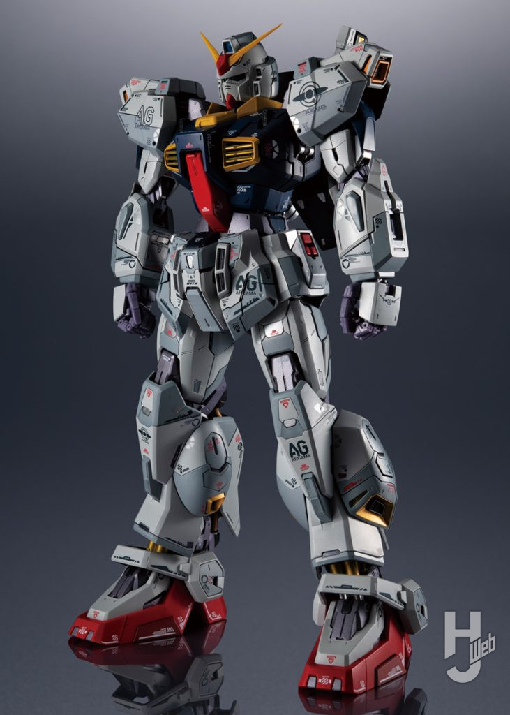 RX-178ガンダムMk-IIエゥーゴ仕様のフィギュアの画像