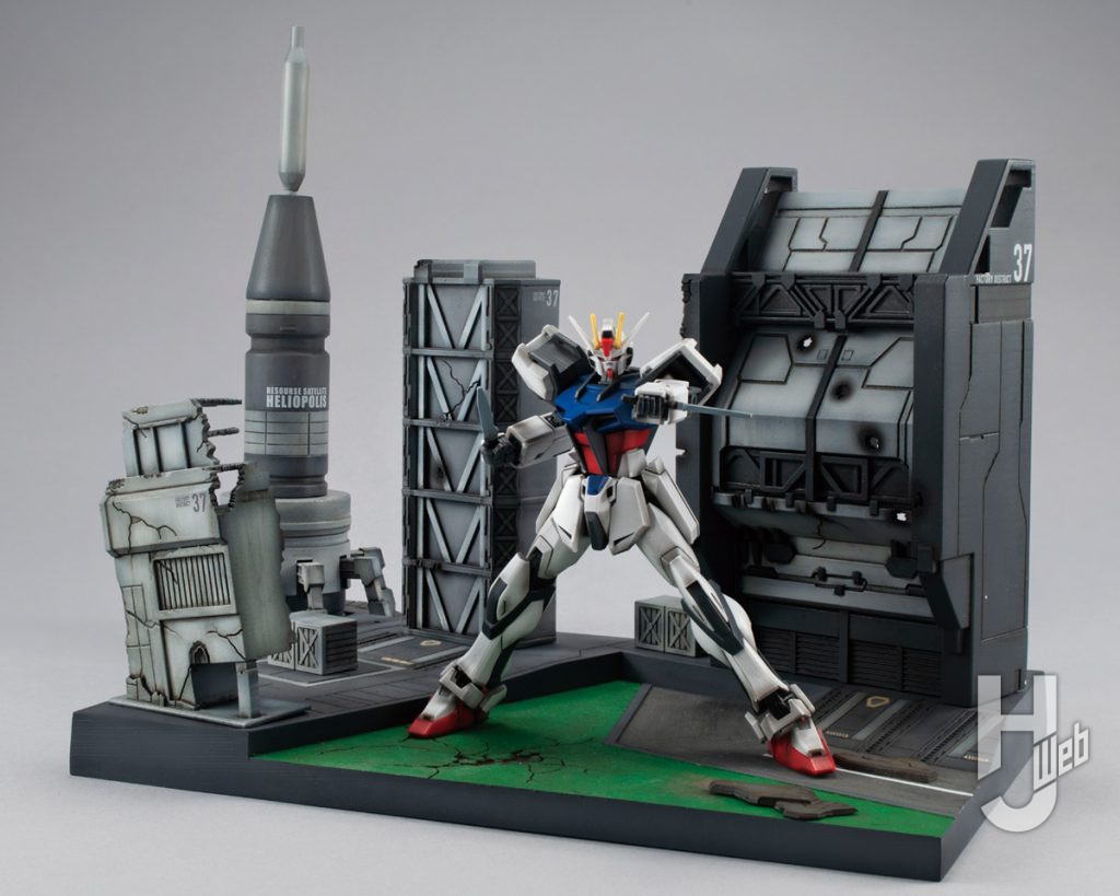 ヘリオポリスバトルステージのディオラマベースの画像
