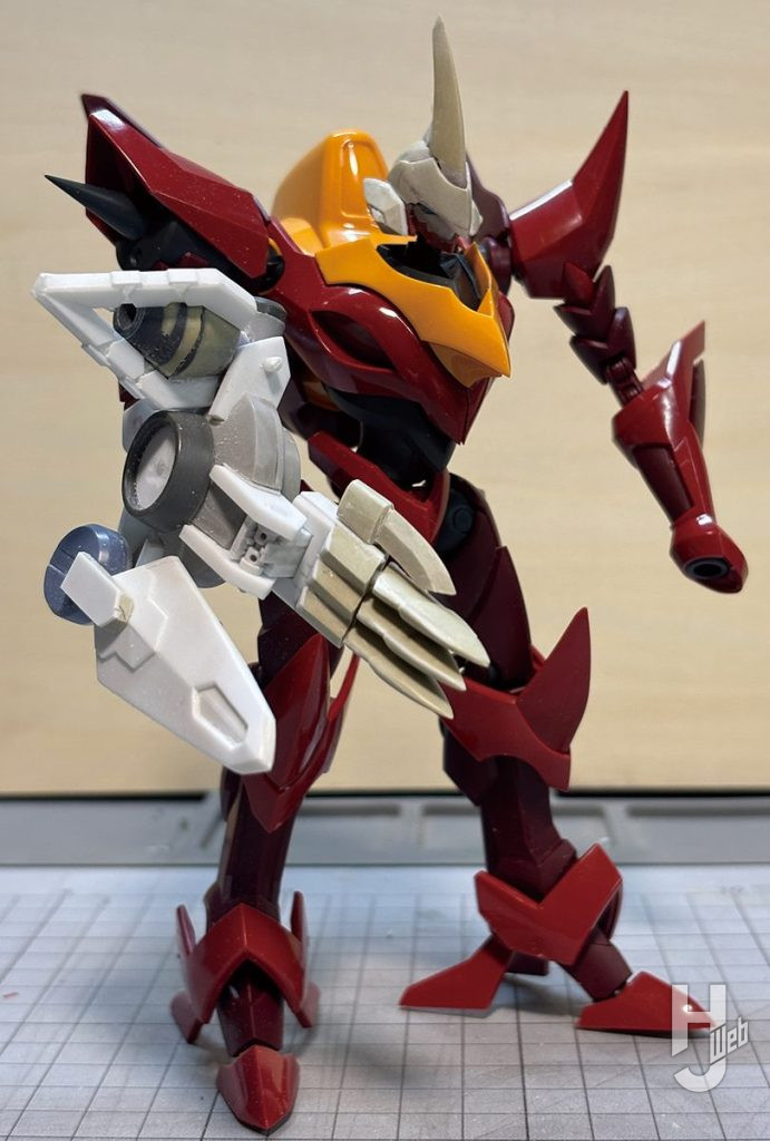 グロウエレメンツG　制作途中正面