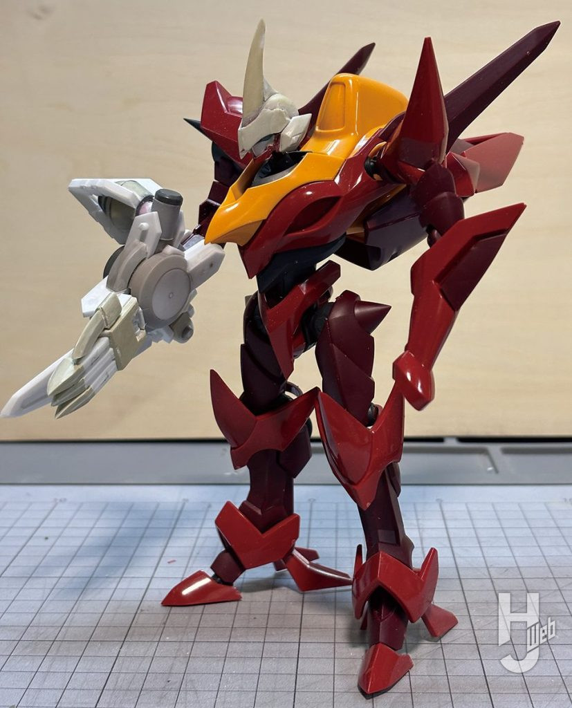 グロウエレメンツG　制作途中　側面