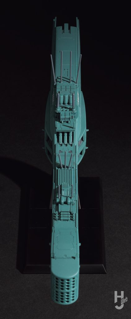 ヒューベリオンのプラモデルの全体画像その4