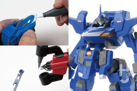 【初心者にオススメ】簡単かつ高い隠蔽力を持つDSPIAE（ディスペイ）の「水性アクリルマーカー」を解説。「MODEROID SIDE:CC レガートエッジ」を使用して塗装実践。最新の模型工具を実践する新連載『模型向上広報室』がスタート