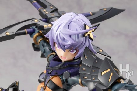 ブラックナイトシリーズ第2弾の「キキョウ」がついに予約開始！漆黒の鎧を身に包み、手裏剣やクナイなど忍びらしい武器を装備【ブロッカーズFIORE】