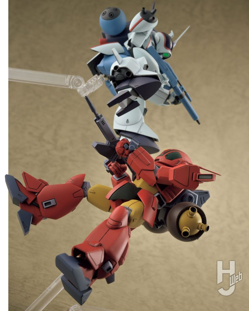 ディマージュとベイブルの戦闘シーン再現カット