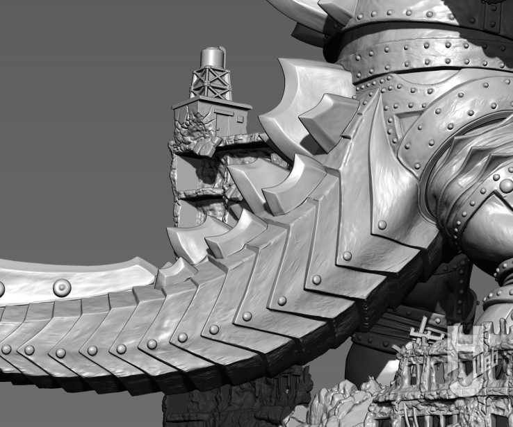 ARTPLA SCULPTURE WORKS メカゴジラRe:イマジネーションの3DCG画像