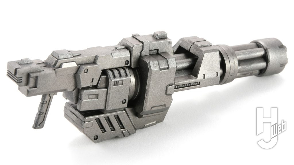 フォトンアークガトリングガンのプラモデルの全体画像その1