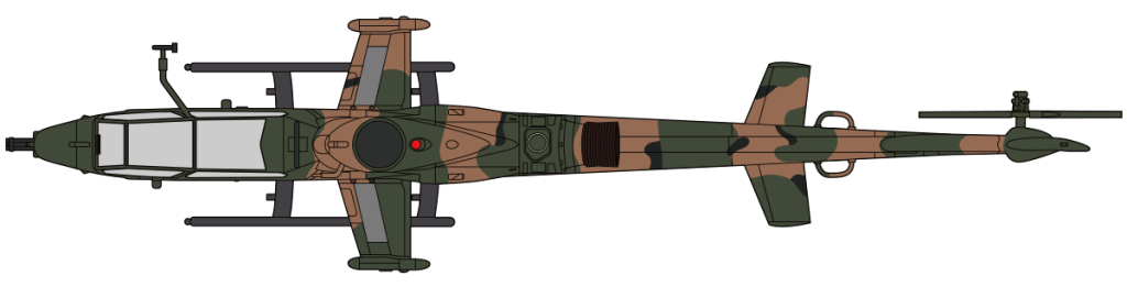 航空自衛隊　AH-1S コブラ　上部