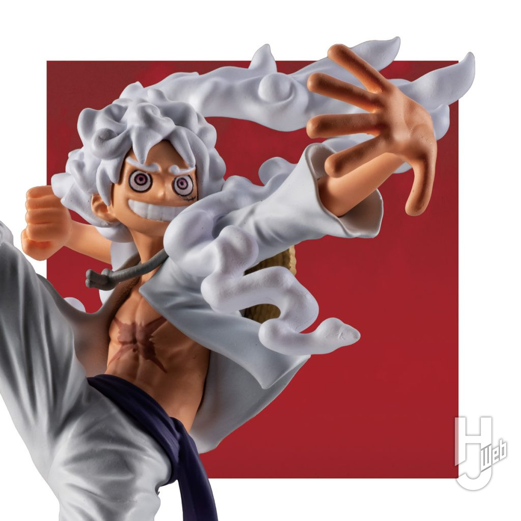 モンキー・D・ルフィ ギア5のフィギュアの全体画像