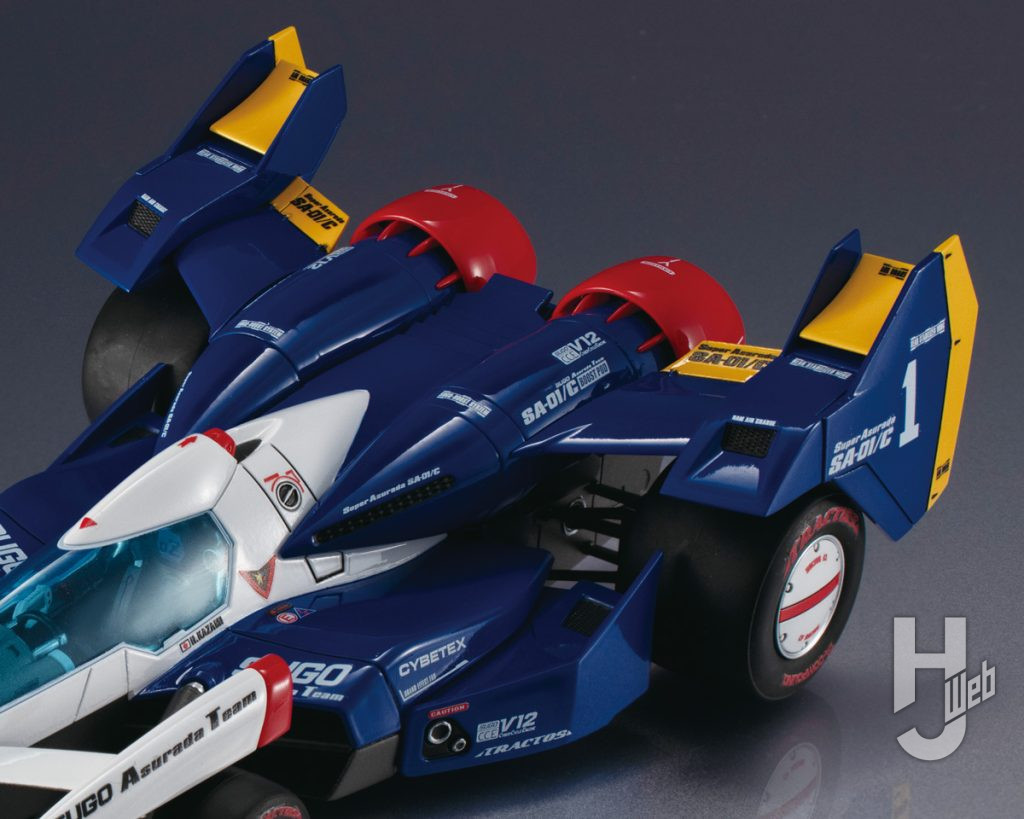 スーパーアスラーダ SA-01/Cのフィギュアのアップ画像その2