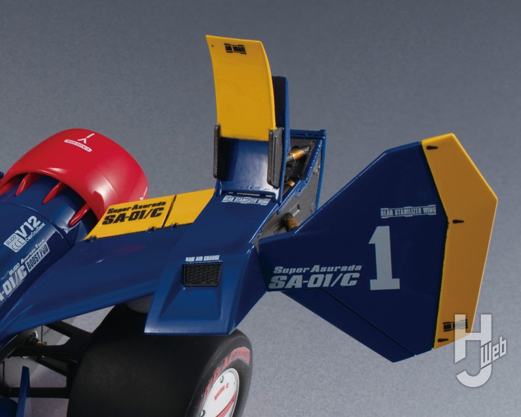 スーパーアスラーダ SA-01/Cのフィギュアのアップ画像その3