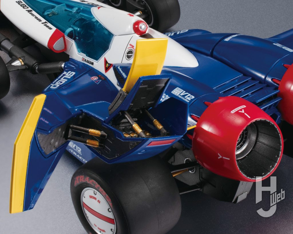 スーパーアスラーダ SA-01/Cのフィギュアのアップ画像その4