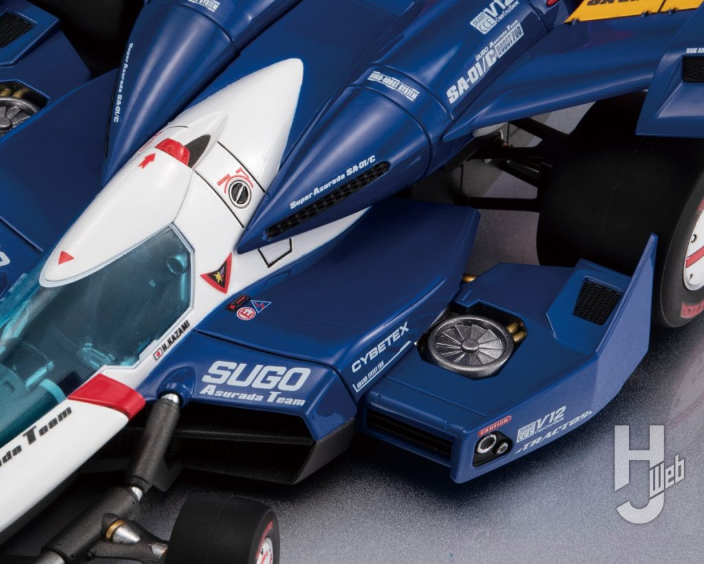 スーパーアスラーダ SA-01/Cのフィギュアのアップ画像その6