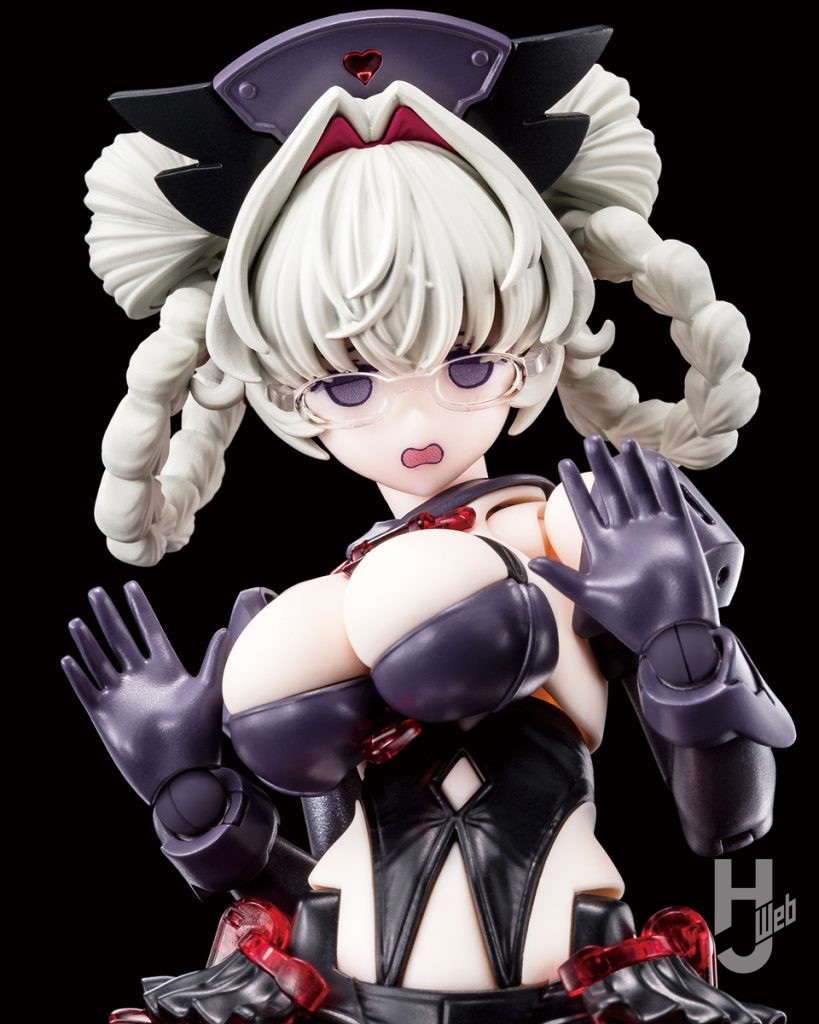 メガミデバイス M.S.G デザイアメイデン メディック ナイトシフトアイデカールセット　使用例1